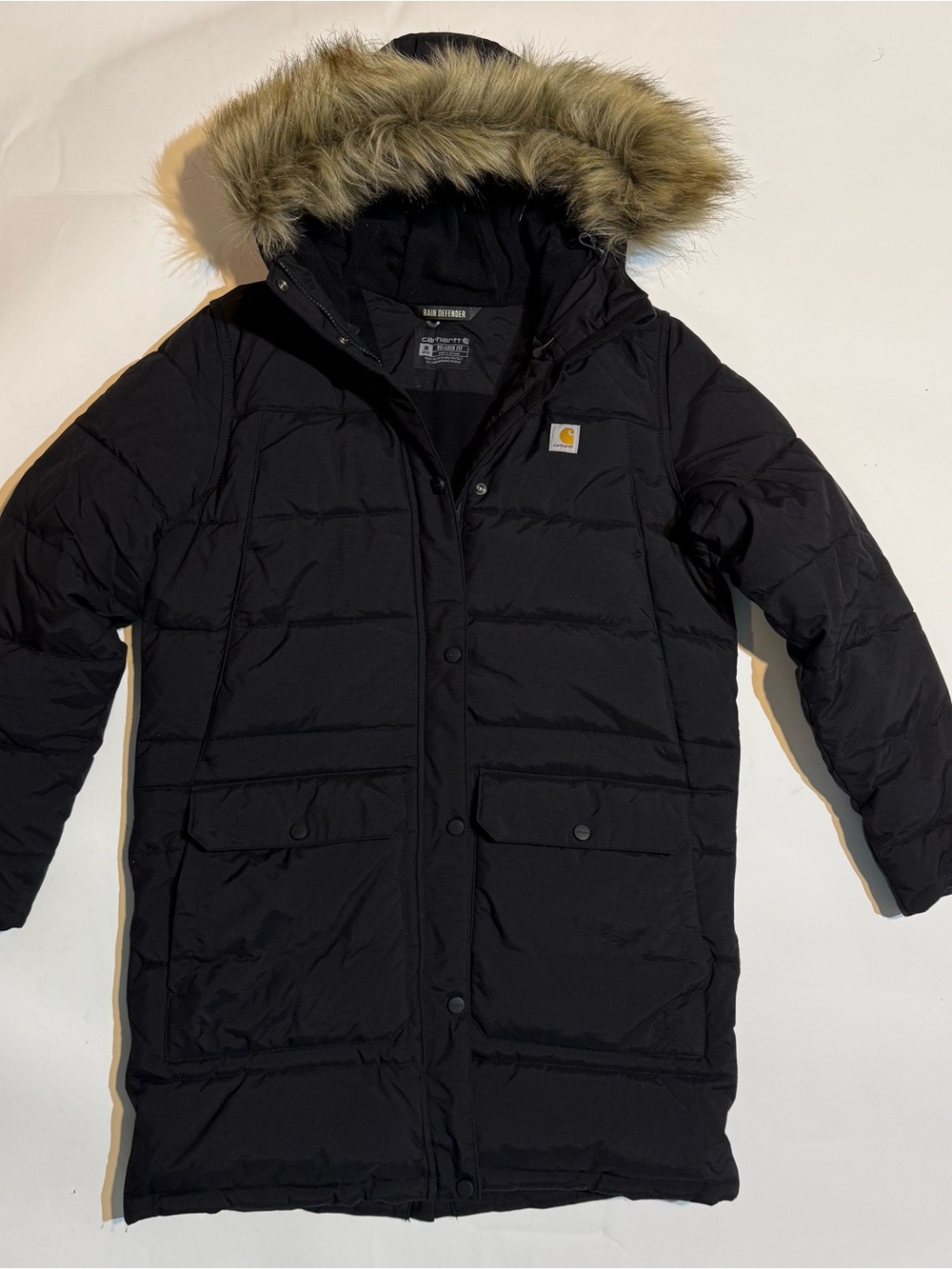 Carhartt Women’s Montana Insulated Parka Medium Tarmac Relaxed Fit – NWOT
